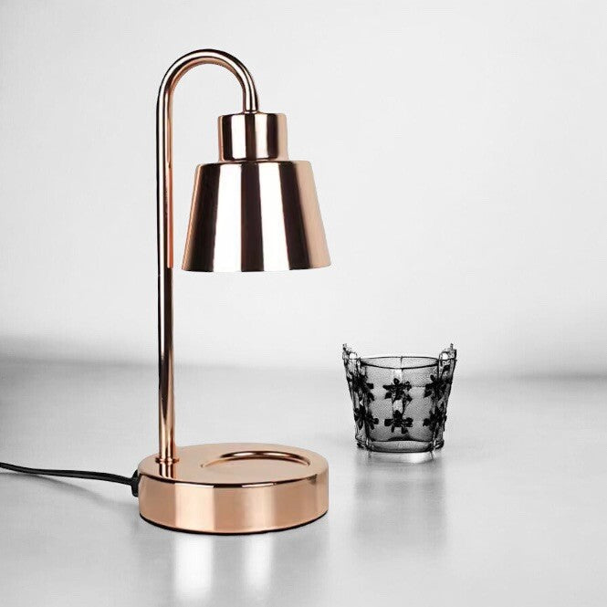 Modern Retro Electric Candle Melt Warmer Table Lamp Light Dimmable w/Bulbs Safe