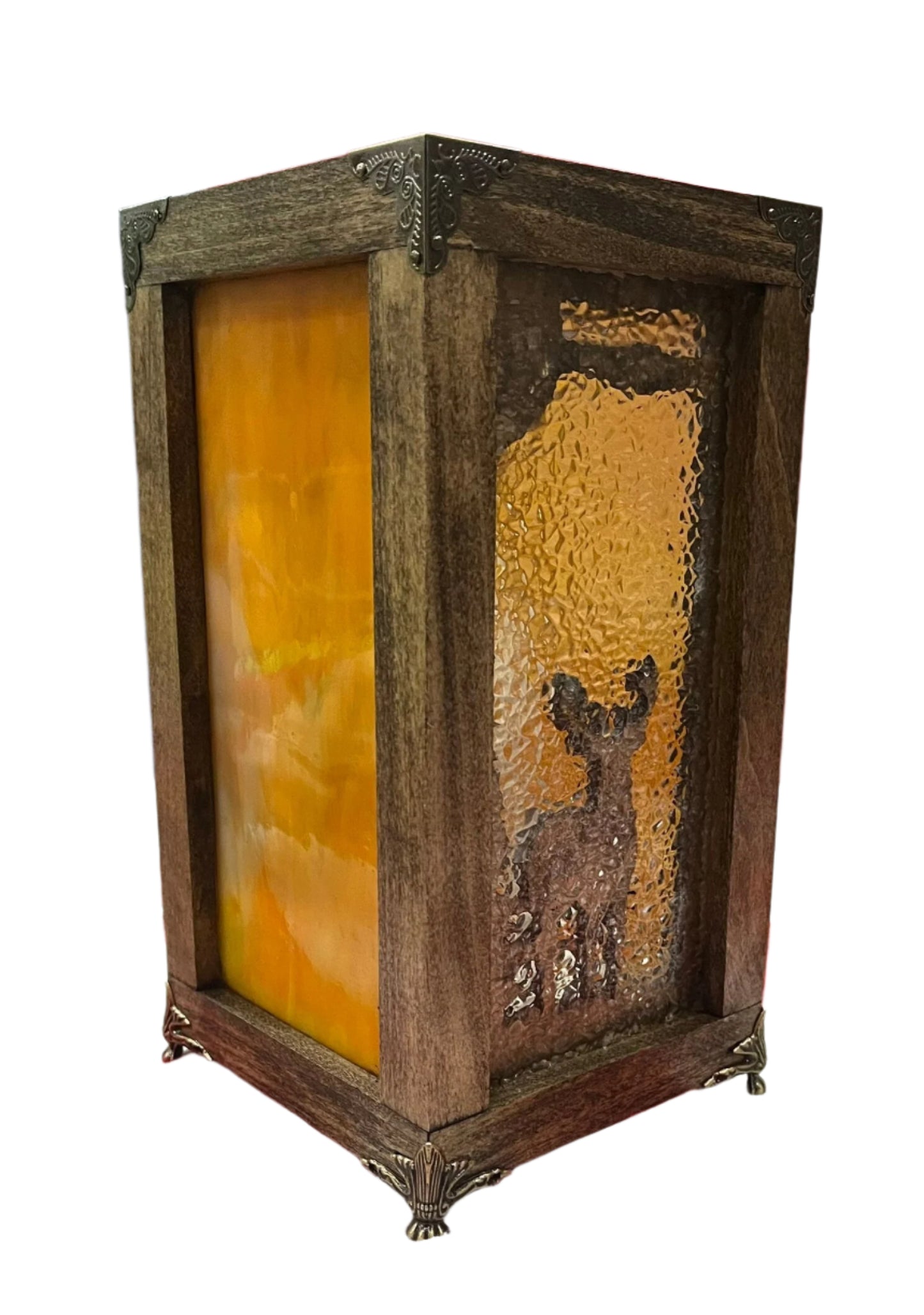 Handcrafted Custom Designed Lamp- Buck/Deer Silhouette