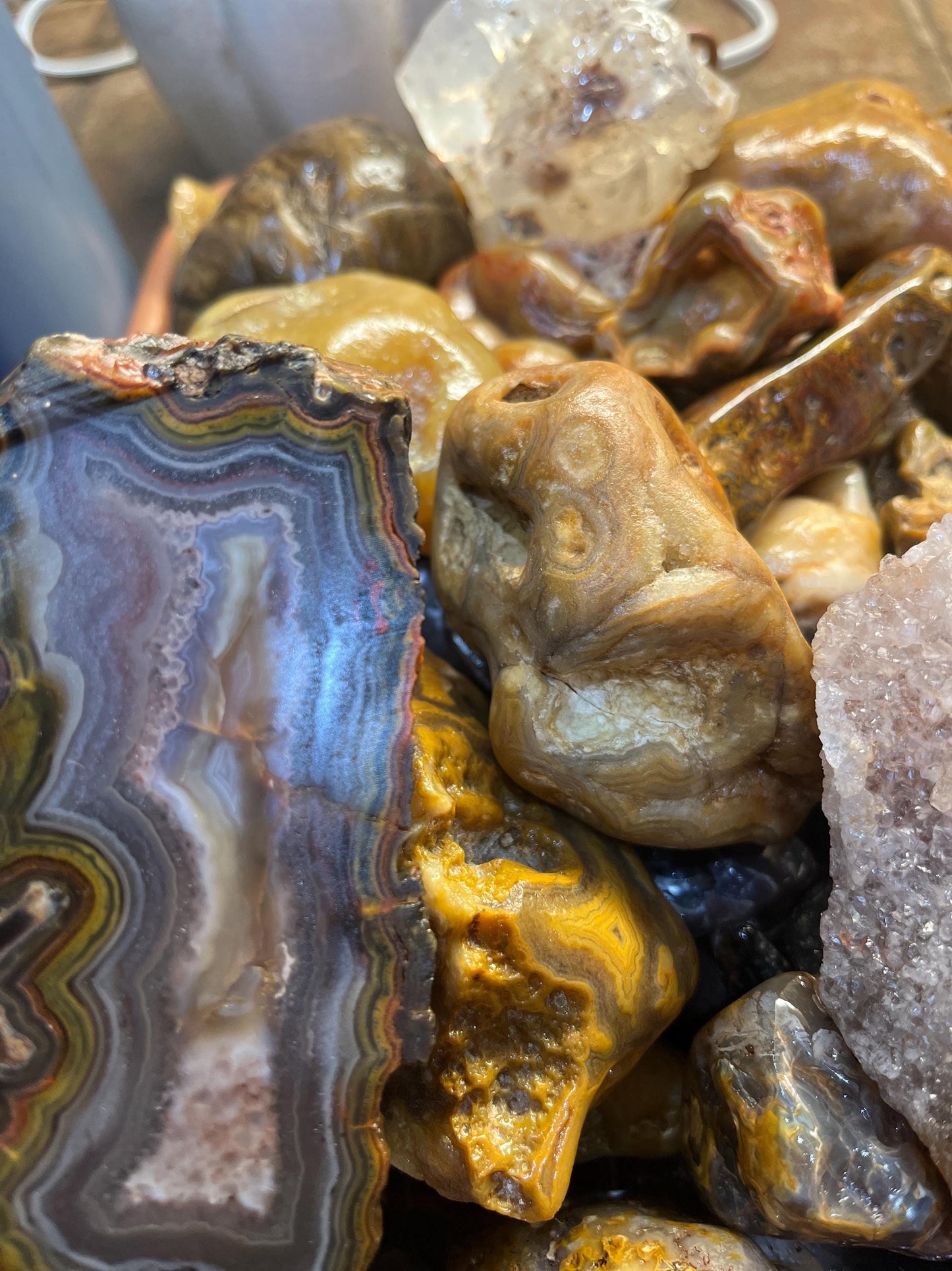 Mystery Rock Box; Crystals, Minerals, Slabs and more!