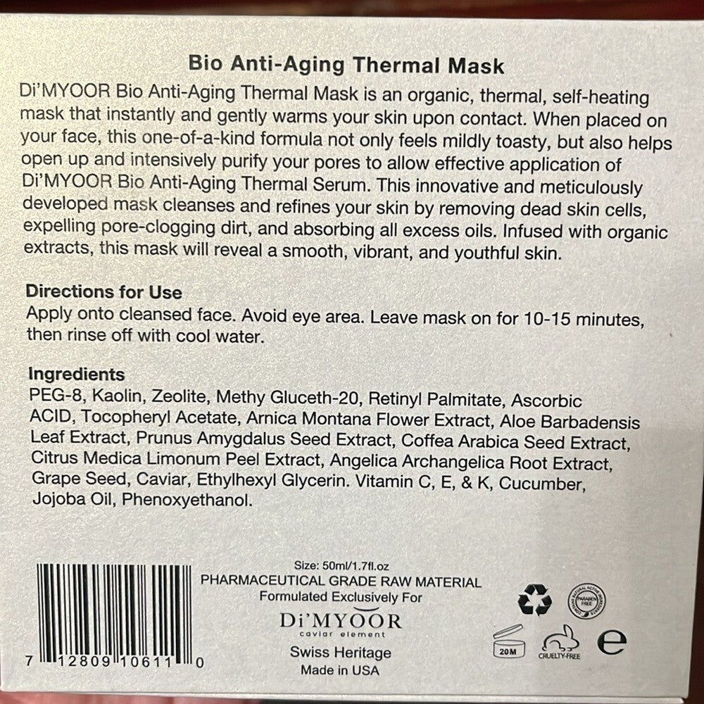 Di'MYOOR Caviar Element Collagen Anti-Aging Mask Caviar Extract 1.7fl oz -50ml