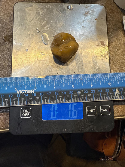 Golden Cyclone Unpolished Turkish Agate – 1.6 oz Collector’s Specimen