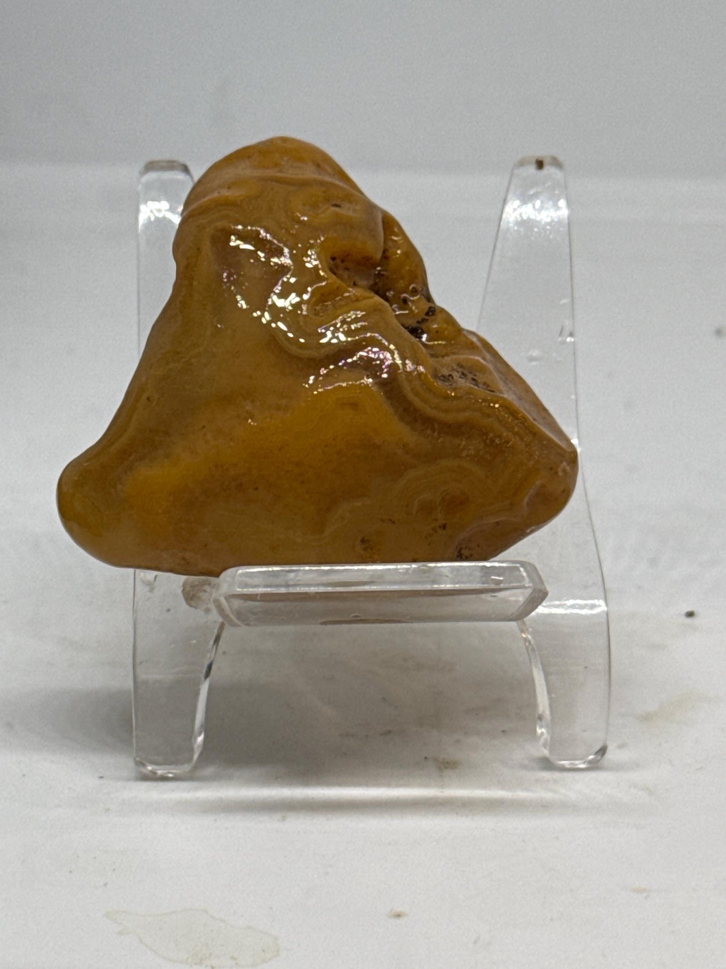 Golden Mesa – Raw Crowley Agate Specimen | 1.7 oz